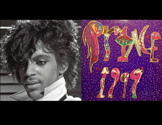 Prince; his album 1999 (via Prince.org/theburtonwire.com)